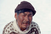 Portrait of Eri Danielsen, an Inuit hunter from Moriussaq. Northwest Greenland. (1980)