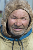 Yaptaly Yando, an elderly Nenets man. Yuribey River, Gyda, Tazovsky region, Yamal, Siberia, Russia